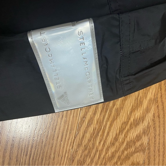 adidas by Stella McCartney Silver and Black Collection Pull-On Jacket - Picture 8 of 12